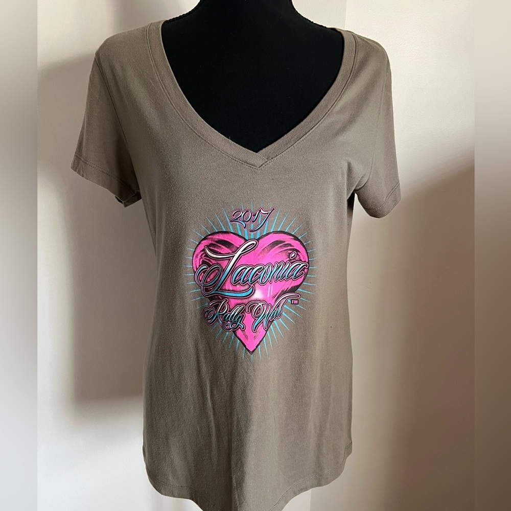 XL Grey Laconia Bike Week 2017 Tshirt